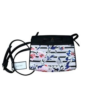 Nine West floral crossbody bag NWT